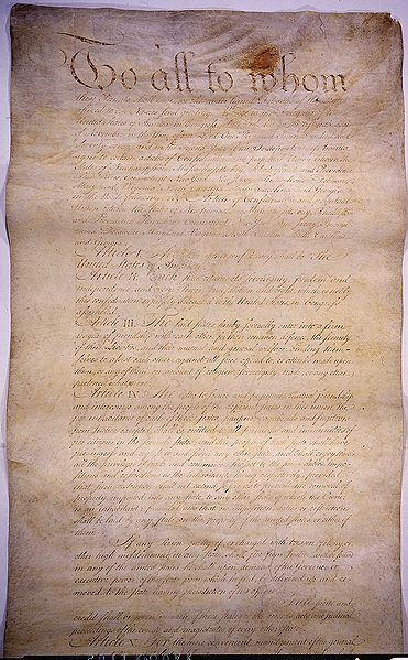 The First Articles Of Confederation