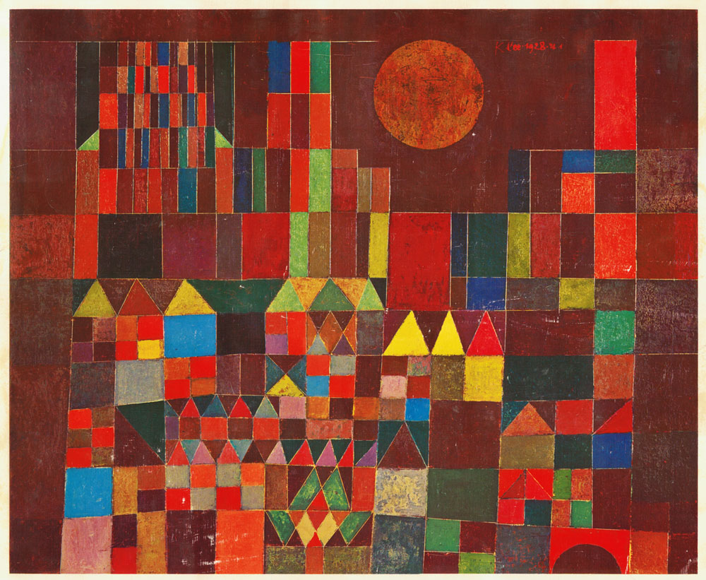 Castle-and-Sun-by-Paul-Klee