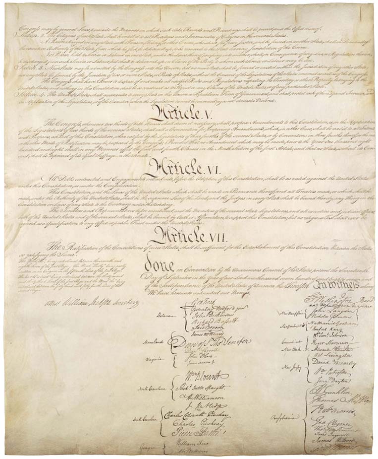 The constitution essay