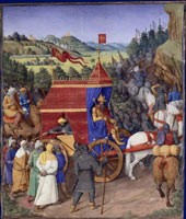 Capture of Jerusalem by Ptolemy Soter, 1470 - 1475 - Jean Fouquet