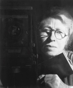 Self-Portrait with Korona View, 1933