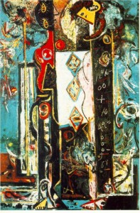 jackson pollock stenographic figure 1942