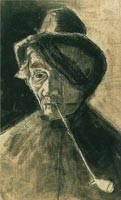 man-with-pipe-and-eye-bandage-vincent-van-gogh-1882-s - Totally History