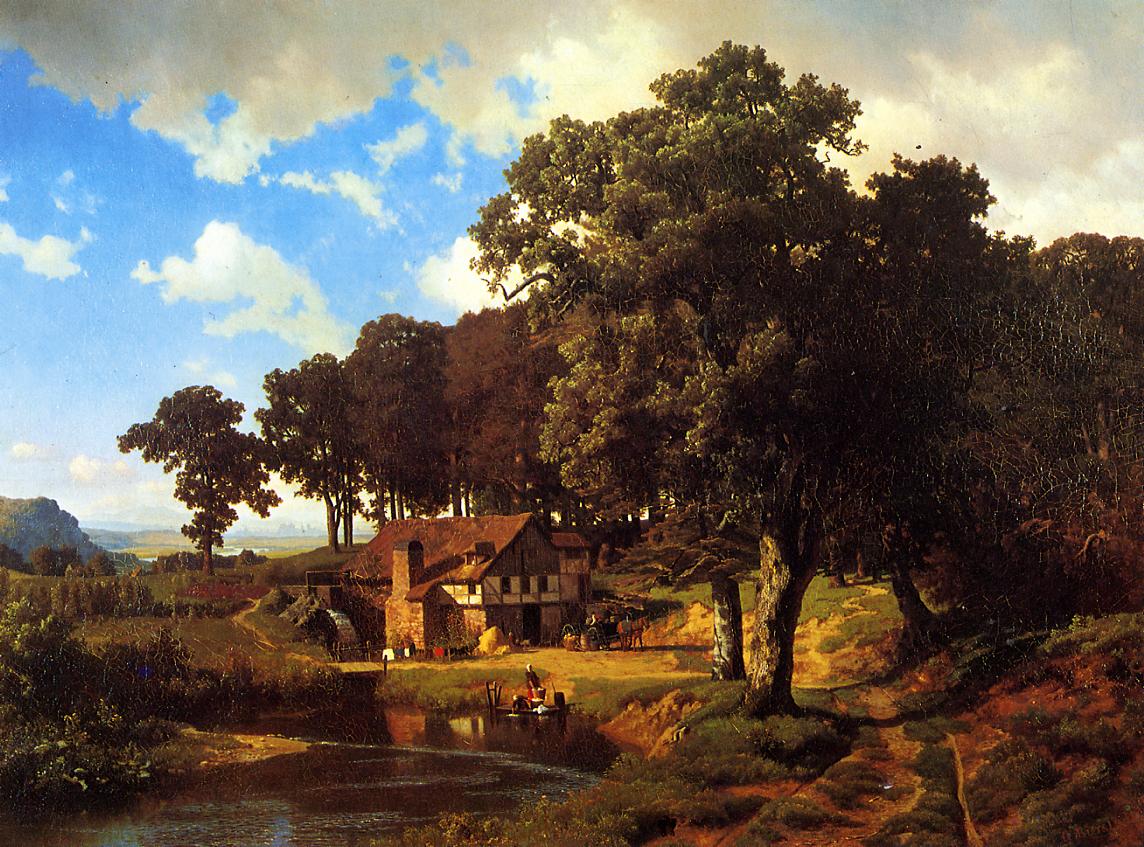 Albert Bierstadt Paintings & Artwork Gallery in Chronological Order