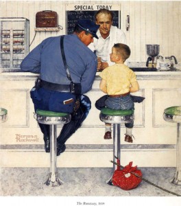 the-runaway-1958-Norman-Rockwell - Totally History