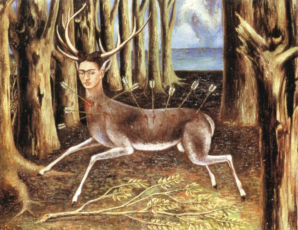Image result for frida kahlo the wounded deer