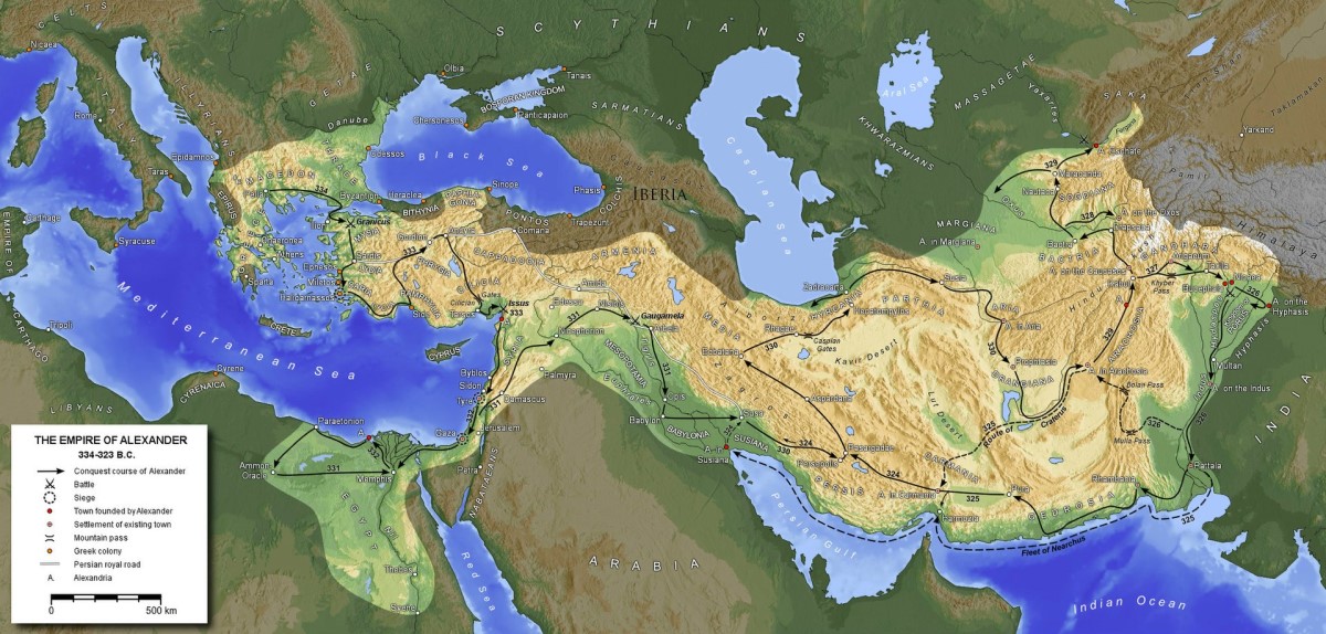 Alexander the Great in Persia and beyond