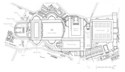 Trajan's Forum Facts, Roman Structure in Rome