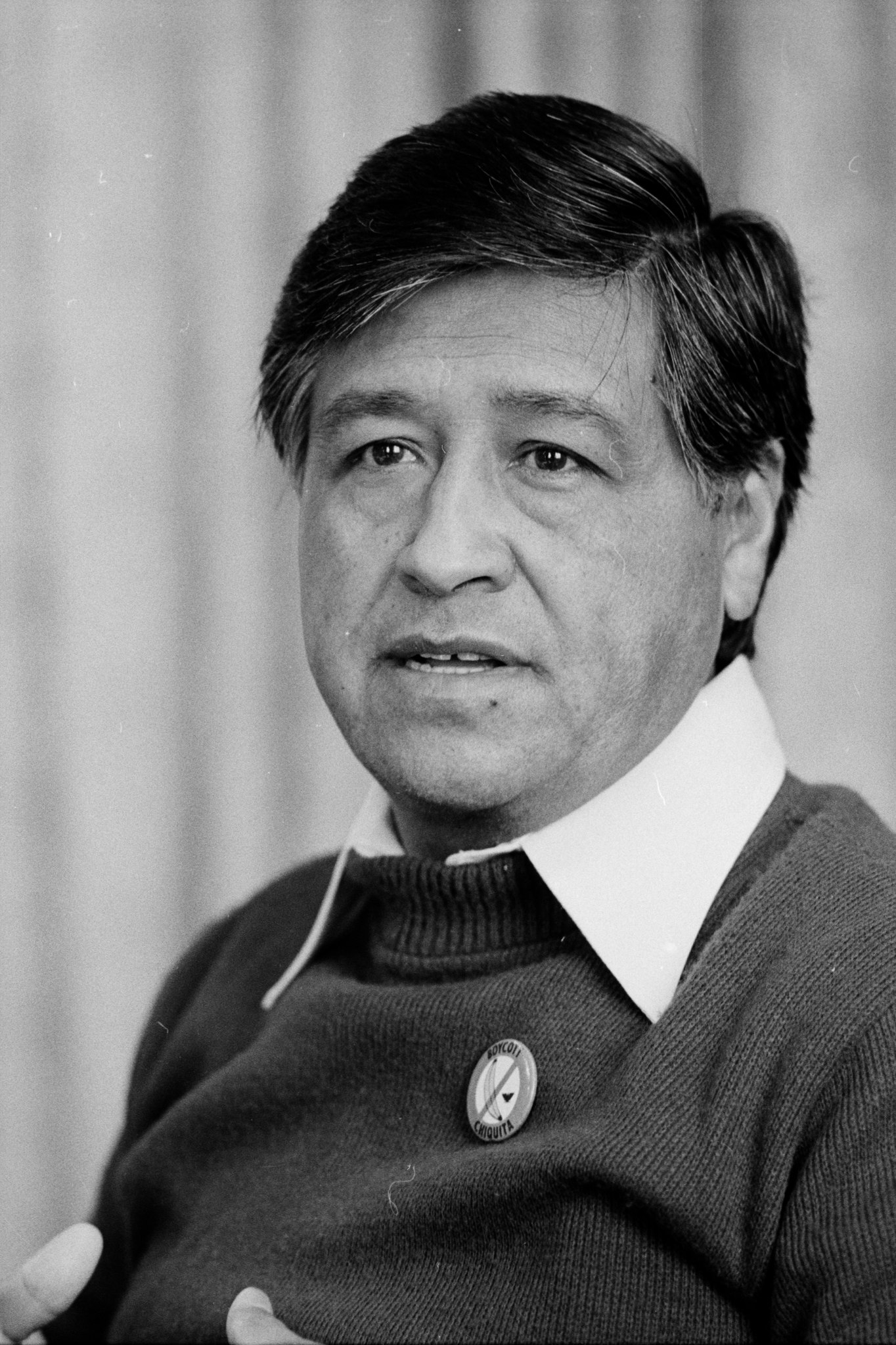 César Chávez, a prominent labor leader and civil rights activist