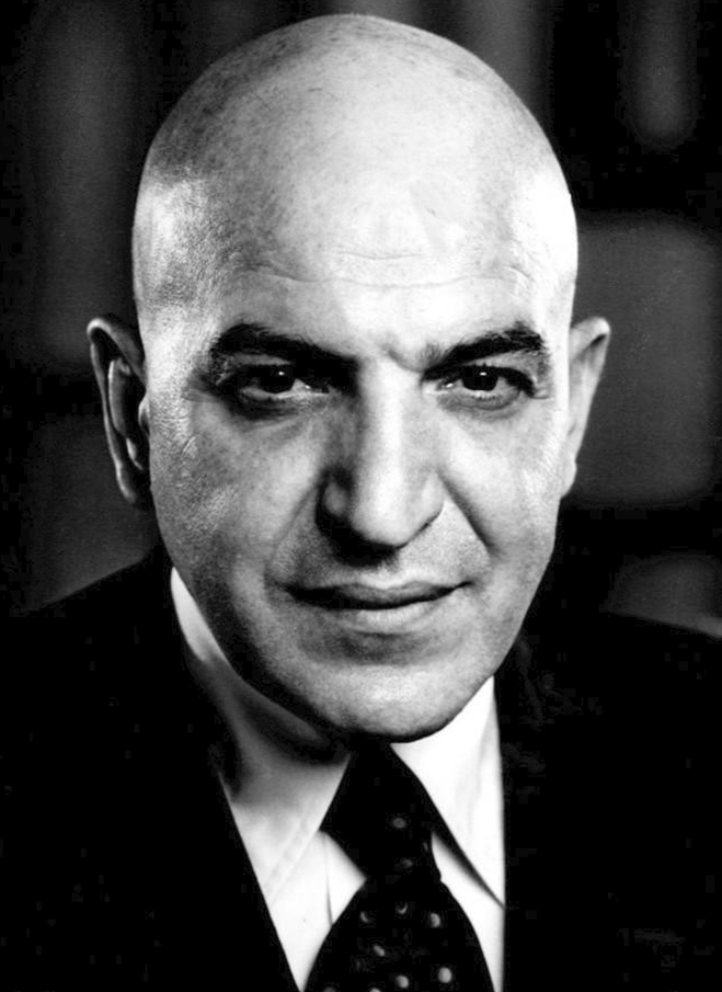 Telly Savalas in his iconic role